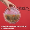 thumbnail image 4 of Contenedores de almacenamiento de alimentos Pyrex Freshlock, 14 piezas, juego mixto x7, 4 of 6