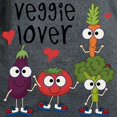 thumbnail image 3 of CafePress - Veggie Lover Women's Dark T Shirt - Women's Traditional Fit Dark T-Shirt, 3 of 4