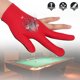 thumbnail image 4 of Billar Unisex Snooker Billar Cue Guante Piscina Mano Izquierda Abierto Tres Dedos Guantes, 4 of 7