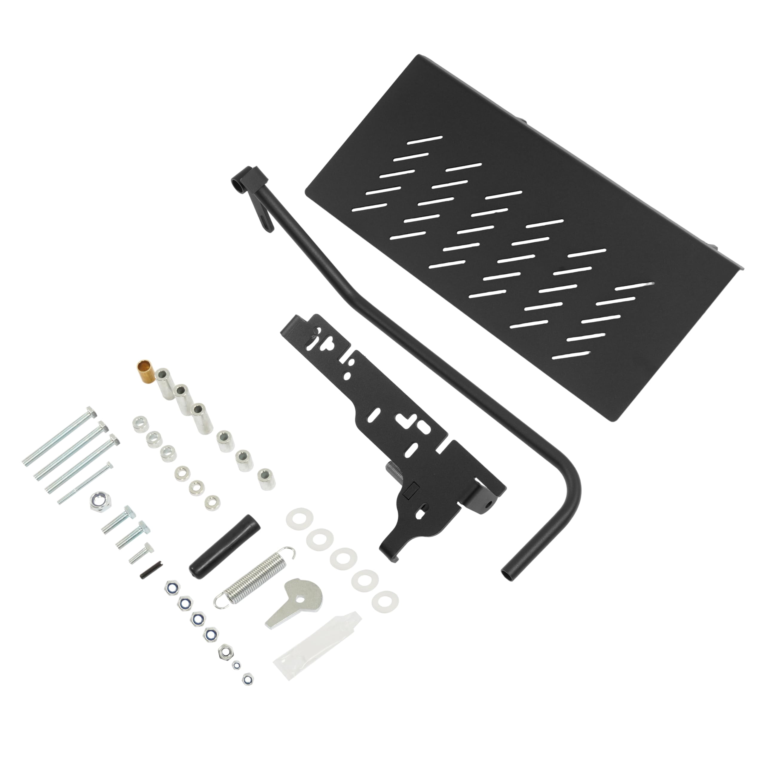 KOJEM Chute Blocker Compatible with Most Zero-Turn Mowers Hustler, John Deere, Kubota, Ariens, Bobcat Black Steel Powder Coated