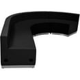 thumbnail image 3 of Flash Furniture Hercules Alon 4 Piece Reception Seating in Black, 3 of 6