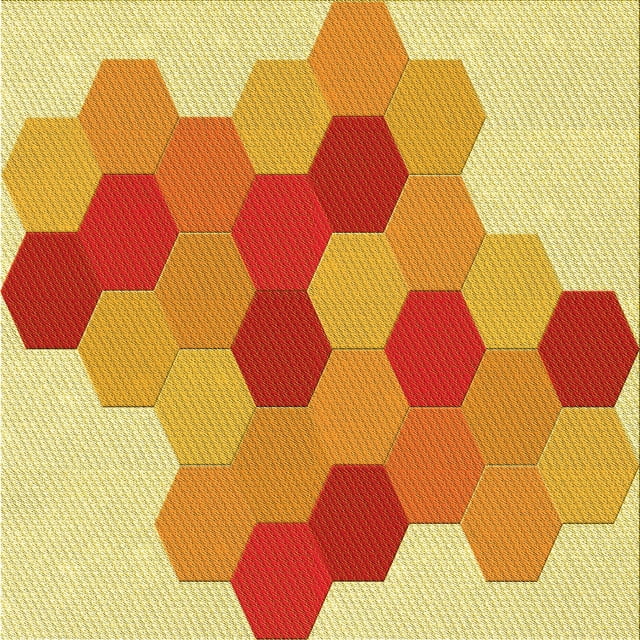 Ahgly Company Tapis de Zone Carré Lavable en Machine Orange Rouge Orange, 4 Pieds Carré