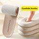thumbnail image 2 of Plantilla de zapatos de cuero de vaca para hombre y mujer, cómodas plantillas deportivas de látex para pies, suela de zapato desodorante de cuero genuino, accesorios para correr EU 35-36 Gao Jinjia LED, 2 of 2