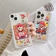 thumbnail image 4 of Super Mary Doraemon Lightyear Previene Amarillento Funda iPhone 14 11 13 12 X XS Pro Max xr Mini 7 Samsung Galaxy S22 ultra plus Transparente Dura A Prueba De Golpes, 4 of 4