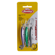 Berkley Flicker Shad Fishing Lure 3 Pack, Assorted Colors