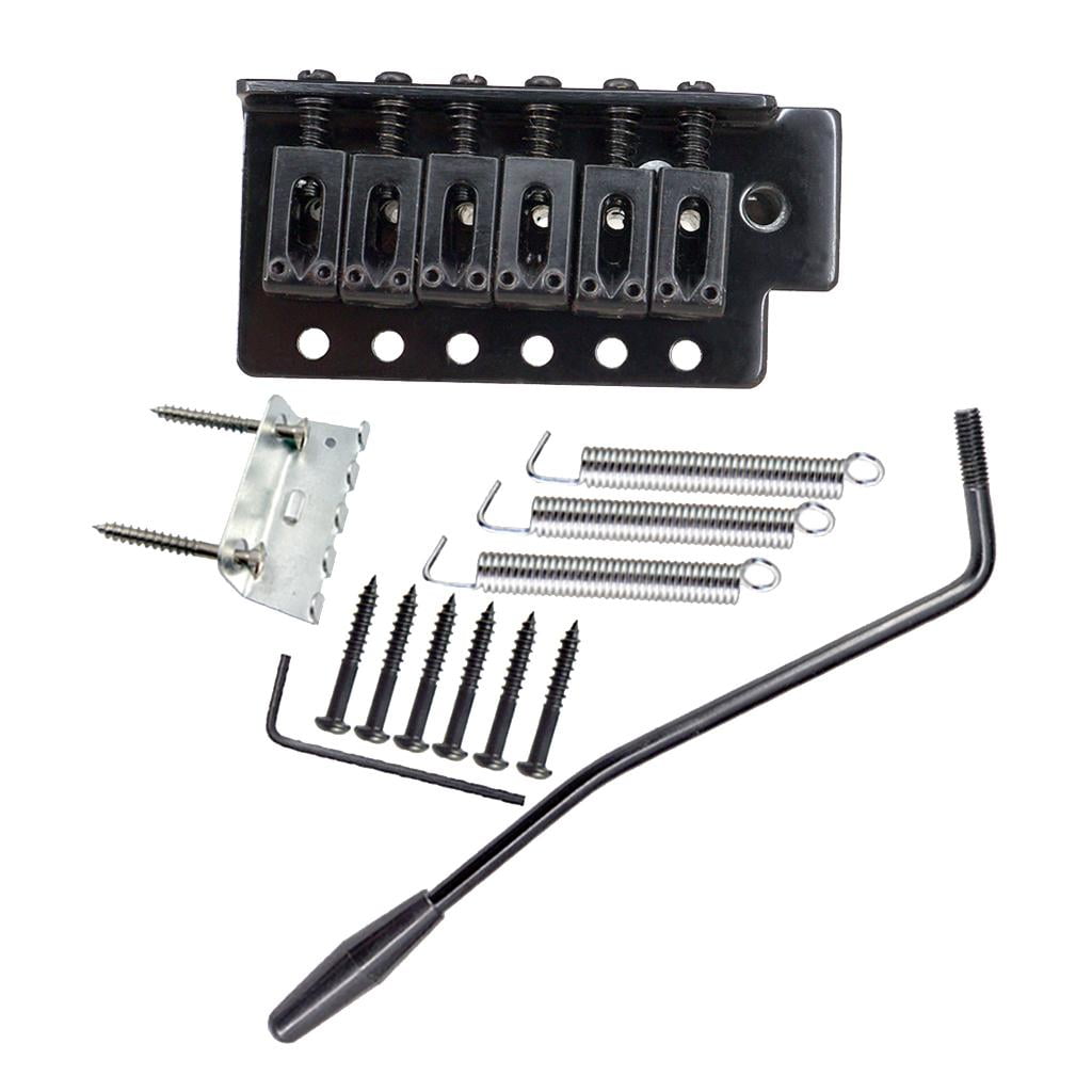 Musically Guitar Tremolo Bridge Assembly with whammy guitar bar for Electric Guitar Replacement
