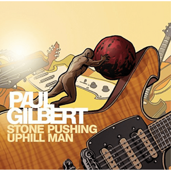 PAUL GILBERT-STONE PUSHING UPHILL MAN