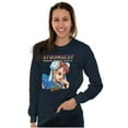 thumbnail image 5 of Chun Li Strong Feminist Girl Power Women's Long Sleeve T Shirt Brisco Brands L, 5 of 6
