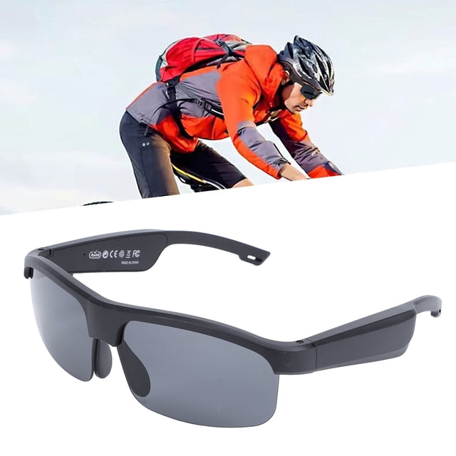 Lunettes Intelligentes, Lunettes de Soleil Ajustement Confortable pour le Cyclisme