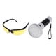 thumbnail image 2 of Linterna Doméstico Luz con Gafas Uso Escalada Roca Senderismo Acampadas Soledad LED linterna UV, 2 of 10