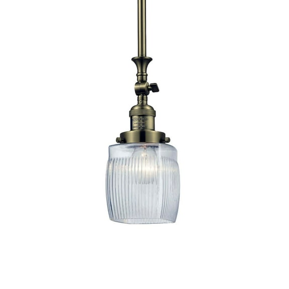 Innovations Lighting 206 Colton Colton 1 Light 6" Wide Mini Pendant - Brass