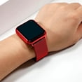 thumbnail image 2 of Correa para apple watch compatible con 38mm / 40mm metálica + Protector completo de pantalla. Estilo Milanese. Mamá Pulpo  Milanese mica completa, 2 of 6