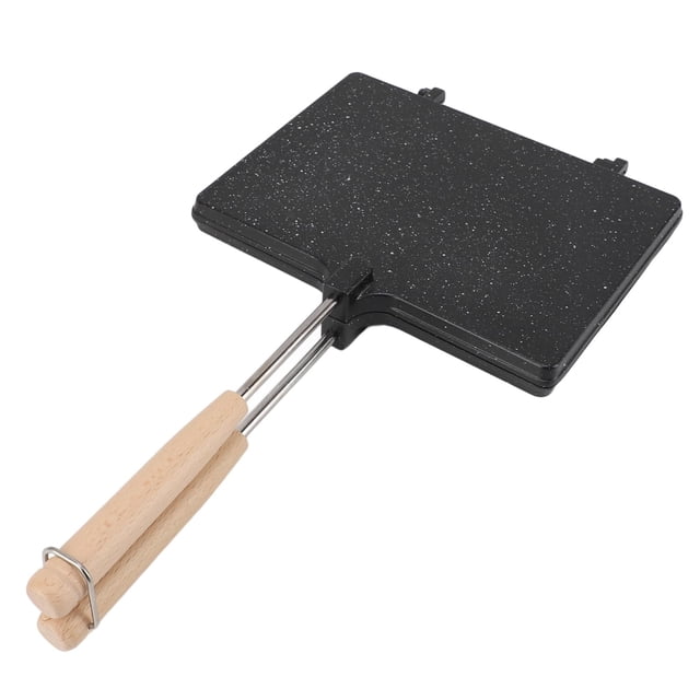 Zerodis Hand Sandwich Maker,Nonstick Double Sided Sandwich Baking Pan Panini Presser Flip Grill Pan Home Breakfast Toaster for Pancakes Toast Omelets