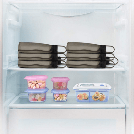 Haakaa Silicone Milk Storage Bag,Reusable Breast Milk Bags for Breastfeeding,Food Grade Silicone,BPA Free,9 oz/260 ml (5 Count)