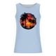 thumbnail image 4 of Camiseta sin mangas de cuello redondo para hombre, blusa informal de verano sin mangas con estampado de cuello redondo para hombre, 4 of 5