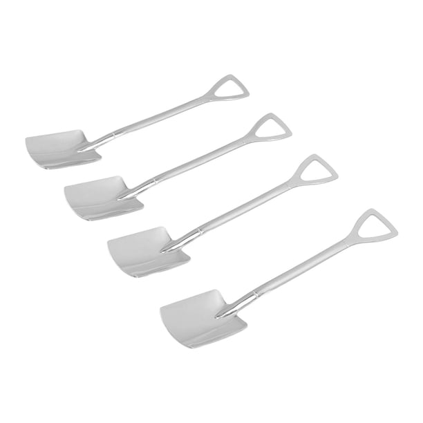 Cucharas De Postre, Café De Acero Inoxidable Cucharadita De Té Cuchara De Azúcar Cucharas De Helado Cucharas De Helado Reutilizable Cuchara De Frutas Para El Hogar