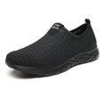 thumbnail image 1 of Zapatillas de deporte casuales de verano 45 de malla 46 47 zapatos de malla sin cordones 48 49 zapatos de hombre de talla grande, 1 of 2