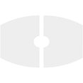 thumbnail image 4 of 20"W x 13 3/8"H x 3"ID x 10 3/4"C x 1"P Kailey Architectural Grade PVC Contemporary Ceiling Medallion, Two Piece, 4 of 11