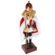 thumbnail image 4 of FELTECHELECTR Decoración navideña de soldado cascanueces: adorno de oso de peluche de cascanueces, pequeña figura de muñeco de plástico para Navidad festiva coleccionable verde, 4 of 6