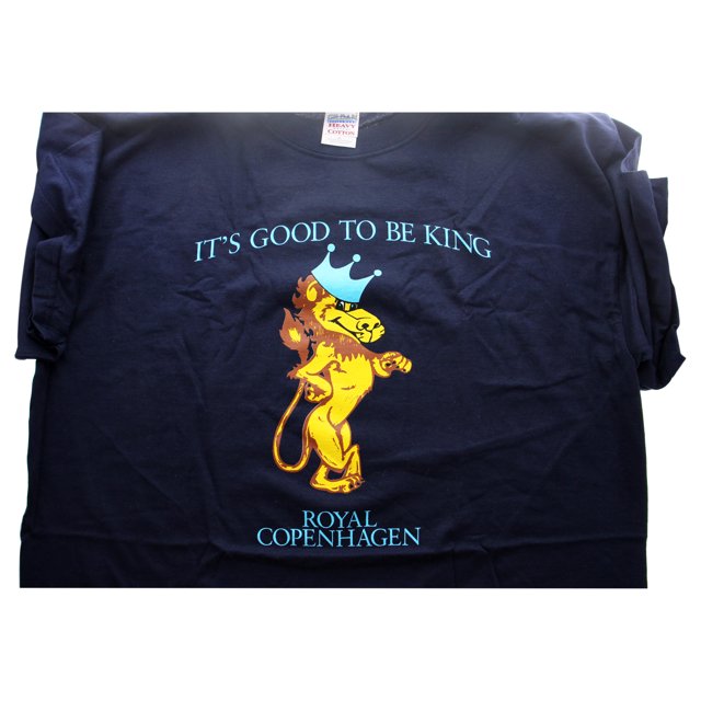 Royal Copenhagen Camiseta (XL) Es bueno ser rey 1 Pc Royal Copenhagen Royal Copenhagen Camiseta (XL) 1 Pc