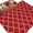 Red, variant on Runner Rug 2 x 6 Ft, Dark Blue Morocco Washable Non-Slip Floor Mat for Kitchen Hallway/Entryway, Ethnic Abstract Geometric Quatrefoil Grid Long Kitchen Runner Area Rugs for Living Room, Low-Profile