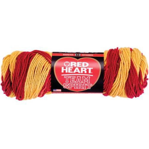 Red Heart Team Spirit Yarn, 1 Each