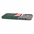 thumbnail image 5 of Dockem iPhone 11 Pro Luxe M2 Wallet Case; Built-in Metal Plate, 2 Card Holder Slots, Green/Grey, 5 of 9