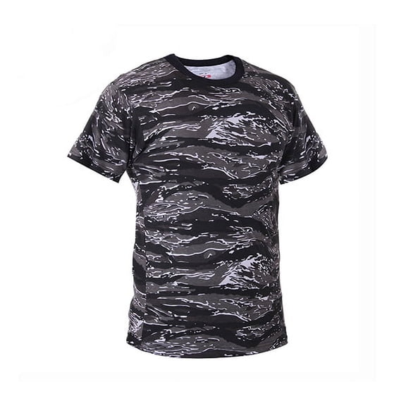 Rothco Tiger Stripe Camo T-Shirts - Urban Tiger Stripe Camo, 2X-Large
