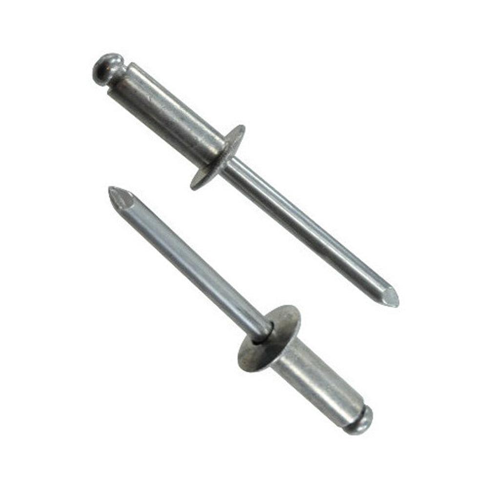 1/2-5/8 All 18-8 Stainless Steel Grip Range 3/16 Diameter 25pc #610 Stainless Rivets 