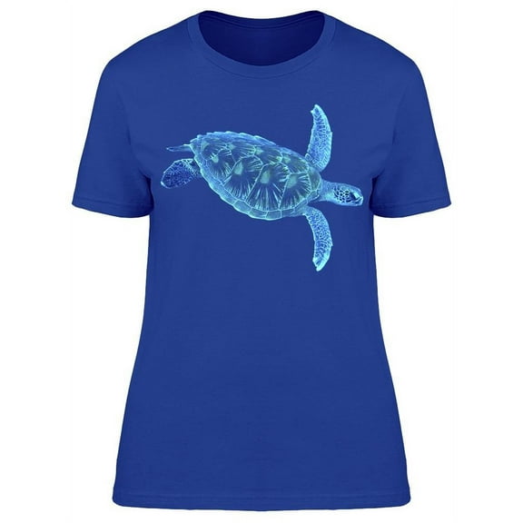 Gigantic Sea Turtle T-Shirt Women -Image by Shutterstock, Female 3X-Large