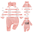 thumbnail image 3 of Ruyang My First Easter Baby Girl Outfit Bunny Long Sleeve Romper Jumpsuit Onesie Easter New Born Girl Knitted Cotton Outfits Clothes, 3 of 6