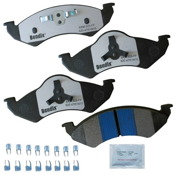 Bendix Brakes Disc Brake Pad Set Fits select: 2000-2002 DODGE DAKOTA, 2000-2002 DODGE DURANGO