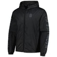 thumbnail image 2 of Men's Black Nashville SC Graffiti Full-Zip Hoodie Windbreaker Jacket, 2 of 3