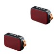 thumbnail image 1 of ZLight Speaker outdoor wireless speaker hands-free call rechargeable compatible 4.2 speaker plastic speaker Red 2Set, 1 of 6