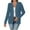 Blue, variant on Wensltd Fall Long Sleeve Cardigan for Women Outwear Coat with Pockets