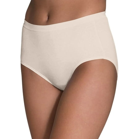 Fruit of the Loom Womens Cotton Brief Underwear, 10 Pack