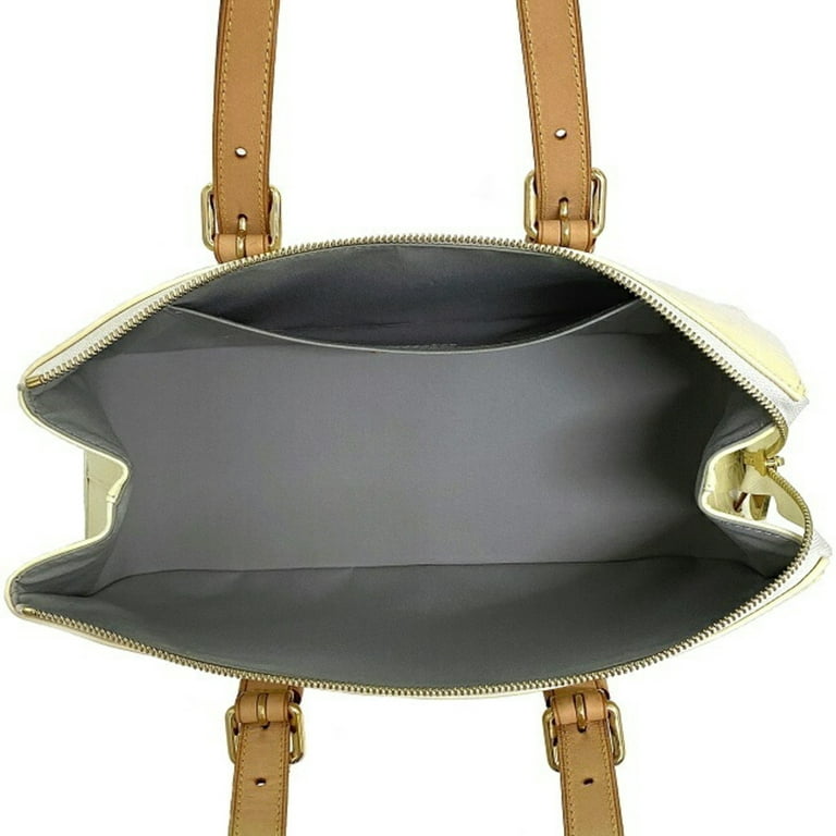 Louis Vuitton Beige Vernis Patent Leather Monogram Alma PM Bag For