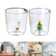 thumbnail image 1 of 2 Uds Tazas de Bebidas Navideñas Tazas de Té de Oficina Taza de Café de Vidrio BLESIY Tazas de leche grandes, 1 of 8