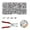 100pcs, variant on Sewing Kit with Metal Buttons - Complete Snap Button Tool Kit with Fastener Pliers, 100/200pcs Metal Snap Buttons for Clothing Repair, DIY Crafts and Fabric Projects