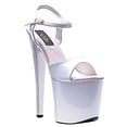 thumbnail image 2 of Ellie Shoes E-821-Juliet 8" Heel Womans Sandal. 8 / White, 2 of 3