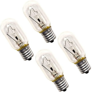  Mini E26 LED Fridge Bulb, 5W Replacement AC100-265V 3.5W  Refrigerator Bulbs, Compact Corn T10 Medium Screw Base Non-Dimmable  Waterproof Freezer Appliance Light Bulb, Daylight White 5000K, Pack of 4 :  Appliances