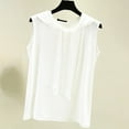 thumbnail image 3 of Hooded Tank Top Women, Yigetop Women's Summer Sleeveless Hooded Tank Top T Shirt for Athletic Relaxed Breathable Summer Hoodies for Women White XL, 3 of 3