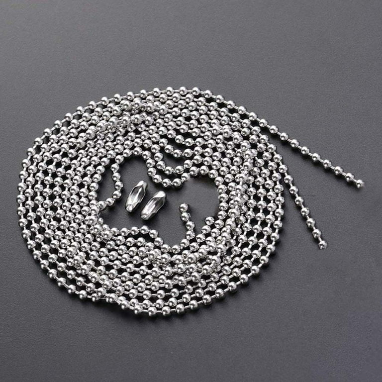 1 Set Ceiling Pull Chain with Connector Beaded Pull Chain
