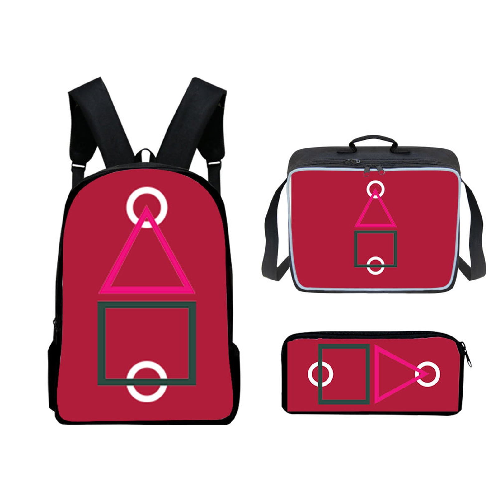 Wangsaura Korean Style Backpack CrossBody Bag Film Cartoon School