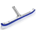 thumbnail image 1 of Cabezal de cepillo para piscina Cabezal de cepillo para piscina Cepillo de limpieza de aluminio premium de 18 pulgadas para piscina, spa, bañeras, paredes, azulejos, pisos oso de fresa Electrónica, 1 of 5
