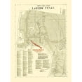 thumbnail image 2 of Alamo Blue Print 19x24 White Modern Wood Framed Museum Art Print Titled - Laredo Texas - Alamo Blue Print 1930, 2 of 4
