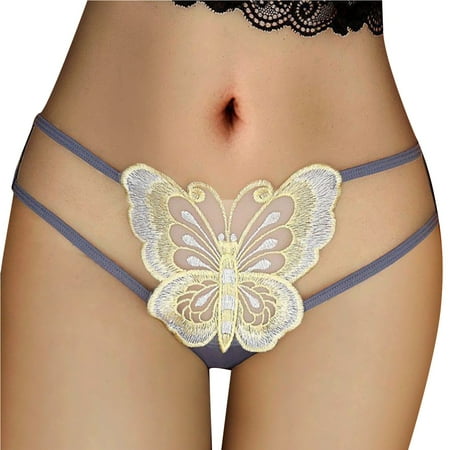Womens Sexy Panties Women s Bikini Underwear Sheer Panty M Seamless Thongs