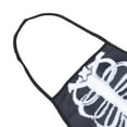 thumbnail image 3 of WORGEOUS 2pcs Halloween Adulto de esqueleto delantero delantal de cocina divertida para cocinar para la fiesta BBQ Color al azar, 3 of 8
