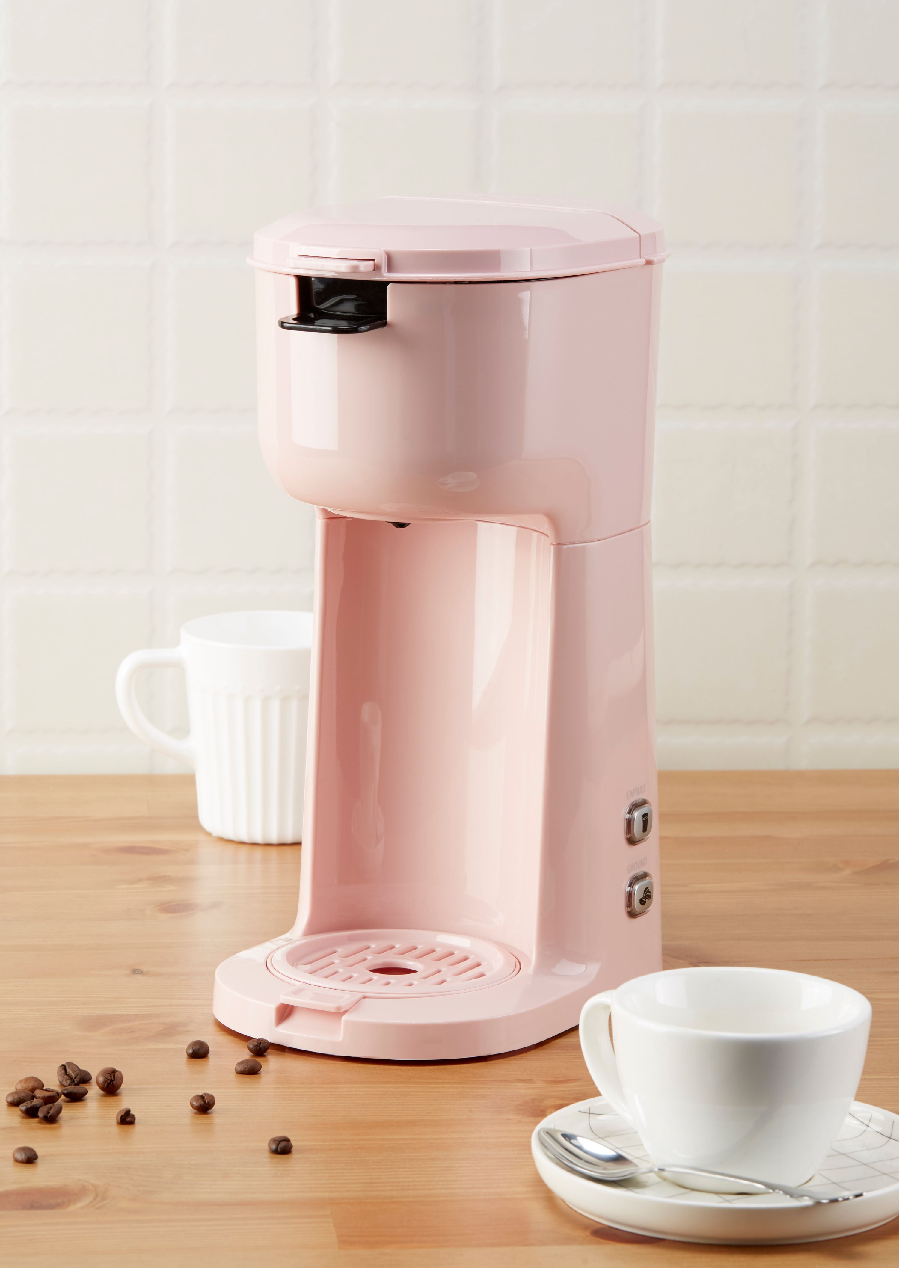Kitchen Selectives Single Serve Coffee Maker, Pink - Yahoo Shopping