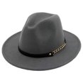 thumbnail image 1 of Sombreros Trilby Minnieouse Gorra de fieltro ligera y portátil gris, 1 of 6